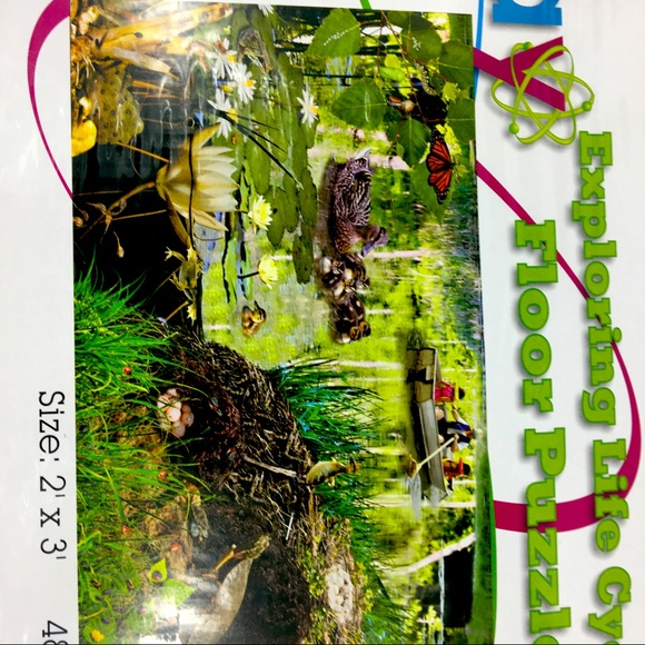 NEW Sealed Science in Play Floor Puzzle. 2’ x 3’ - Picture 6 of 6